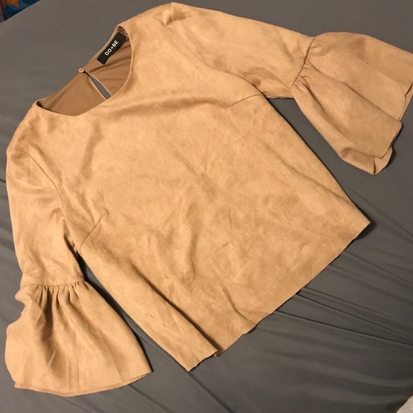 Do+Be Ruffle Sleeve Shirt - Picture 1 of 5